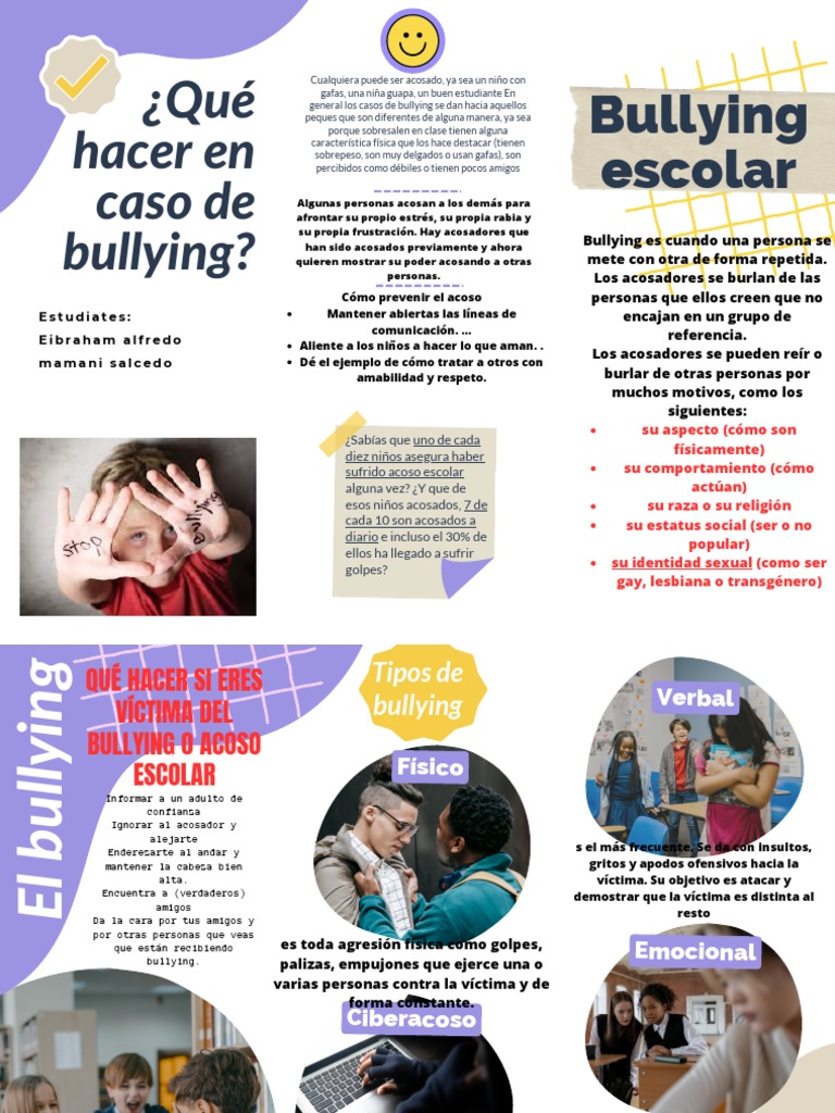 Prevención y manejo del bullying escolar | PDF