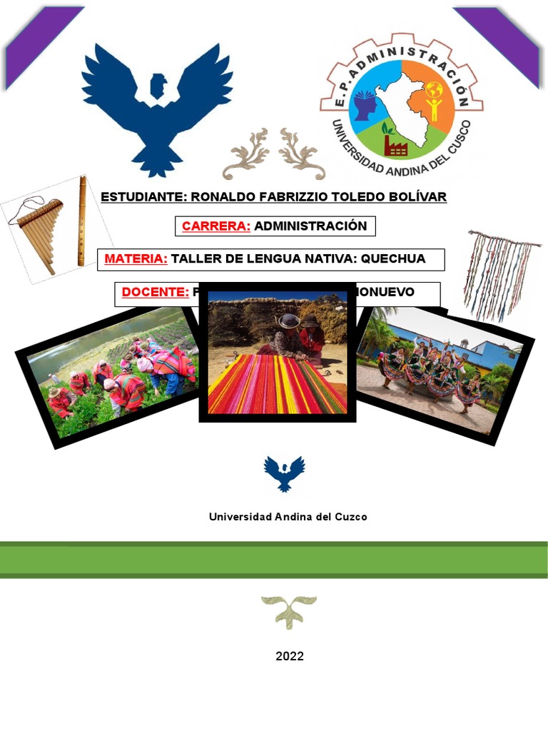 Caratula de Quechua | PDF