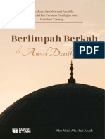 Berlimpah Berkah Di Awal Dzulhijjah