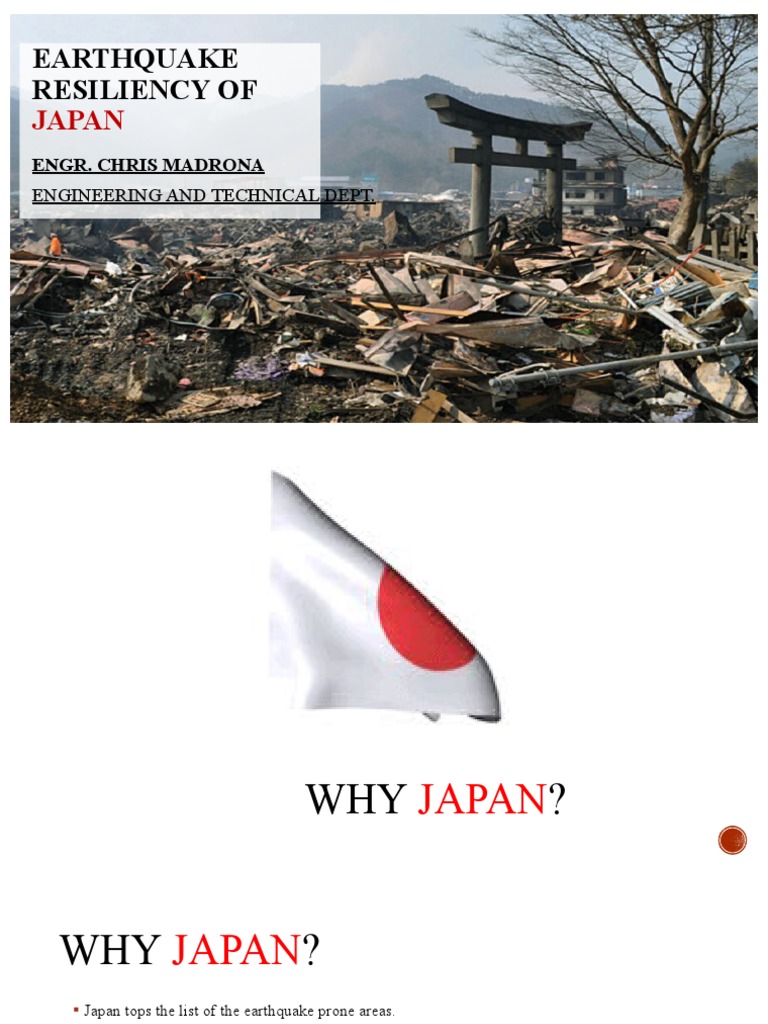 Earthquake Resiliency of Japan | PDF | Earthquakes | Geophysics