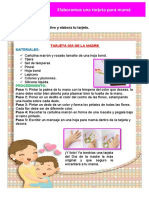 D5 A3 FICHA ARTE Elaboramos Una Tarjeta para Mamá