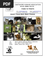 Paws N' Prints: Eastshore Humane Association