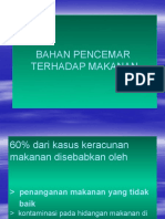 3 Bahan Pencemar Terhadap Makanan