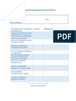 Jornada de Evaluacion Primer Semestre Año 2021