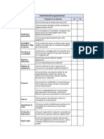 Autoevaluación Organizacional