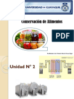 2.2 Conservación de Alimentos Por La Acción de Calor.