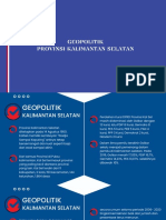 Geopolitik Kalimantan Selatan