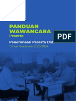 Panduan Seleksi Wawancara (Peserta)