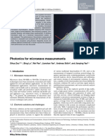 Photonics For Microwave Measurements