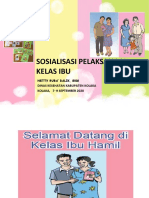 Sosialisasi Pelaksanaan Kelas Ibu