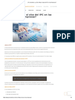 JR Consultores - ¿Cómo Influye El Alza Del IPC en Las Empresas