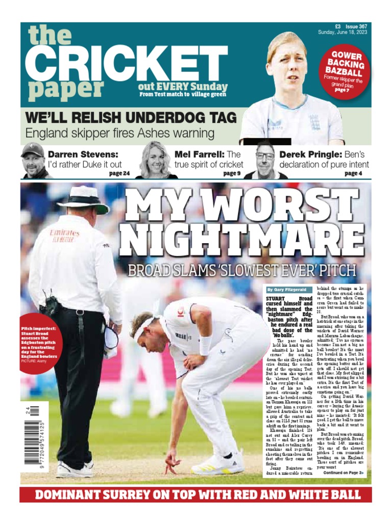 The Cricket Paper photo