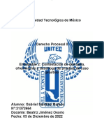 Derecho Procesal II - Entregable 2 - Gabriel Sandino
