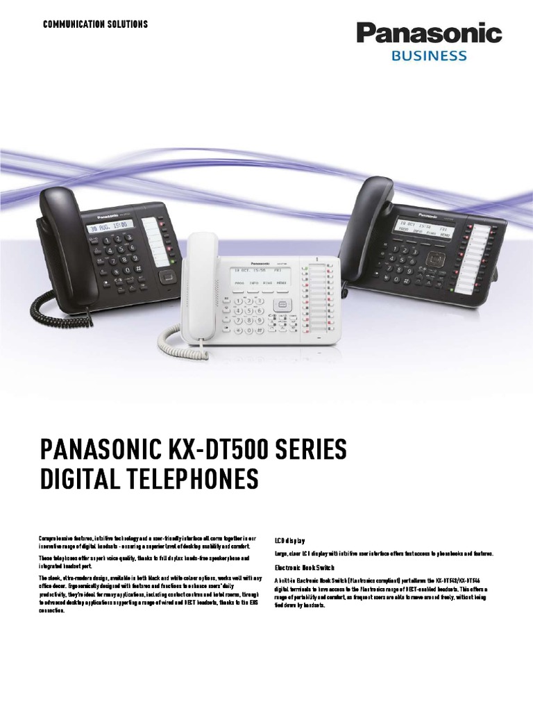 Panasonic Cordless Phone Compatibility | PDF | Telephone | Liquid ...