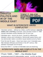 Topic 7 Dhh3723 Politics and Ir of The Middle East