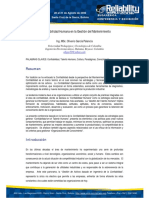 LA CONFIABILIDAD HUMANA EN LA GESTION DEL MANTENIMIENTO