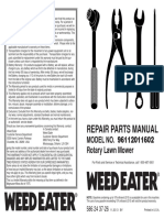 Weed Eater 96112011602 User Manual