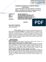 Res. N.° 25 23 MAY 2023. SENTENCIA ABSOLUTORIA. Exp. N.° 232-2022-1-3398-JR-PE-02. Caso Agresiones