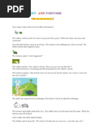 The Tortoise and the Hare: A Lesson in Steadiness | PDF