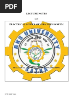 Electrical Power Generation