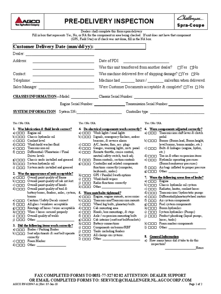 pdi-pre-delivery-inspection-spra-coupe-rev-07-jan-10-pdf-mechanical