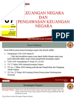 Pertemuan 7 Keuangan Negara Dan Pengawasan Keuangan Negara