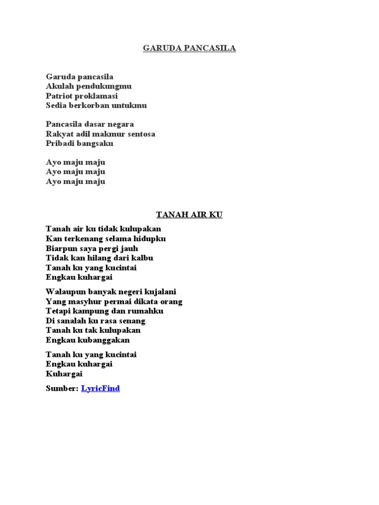 Garuda Pancasila | PDF