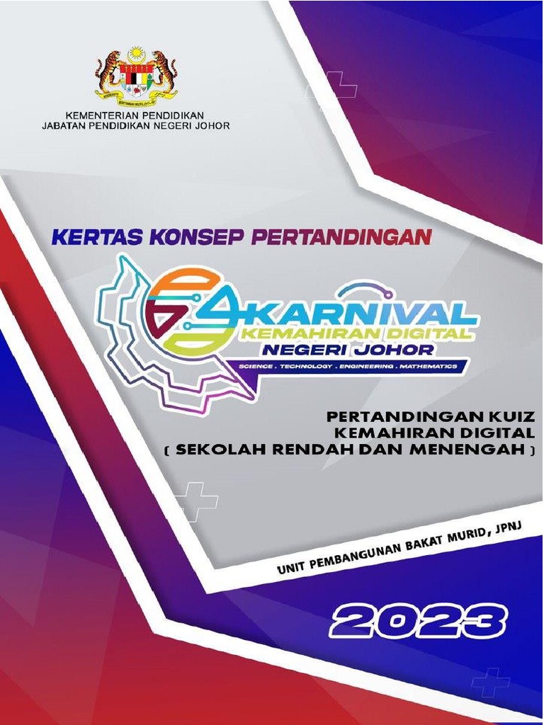 KERTAS KONSEP Kuiz Kemahiran Digital SR & SM 2023  PDF