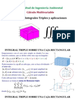 Semana 10. Integrales Triples y Volumen