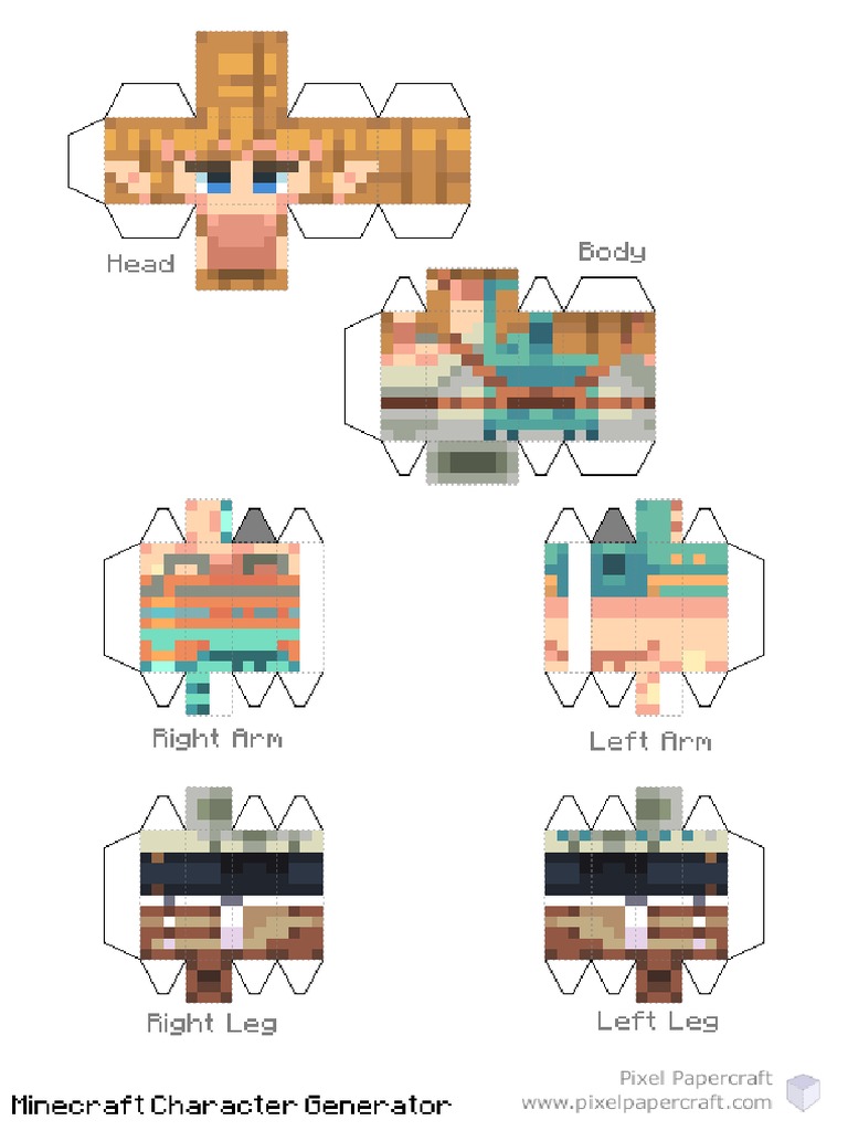 Minecraft Character | PDF