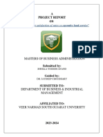 A Project Report ON: Masters of Business Administration