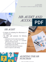 HR Audit and Accounting