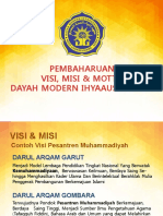 Pembaharuan Visi Dan Misi