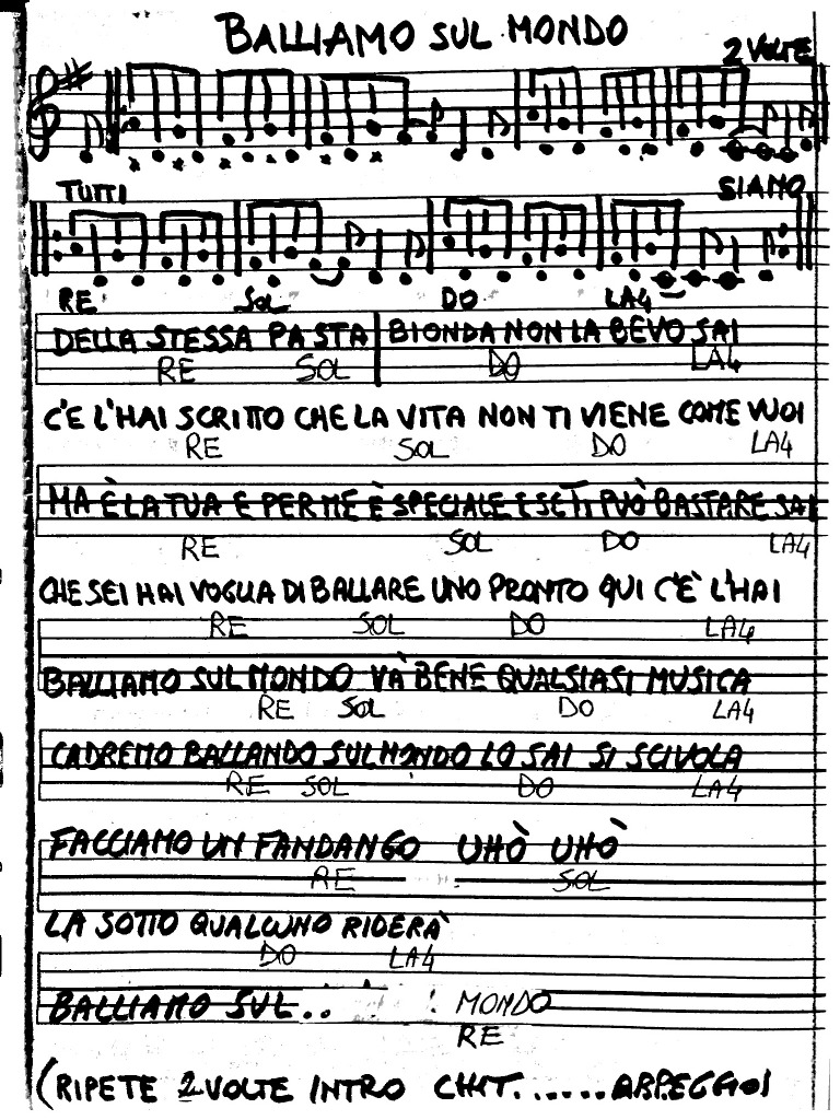 Balliamo sul mondo PDF