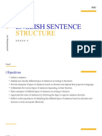 Sentence Structure Group 8 Final 2