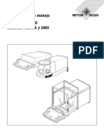 Manual Metler Toledo MX5