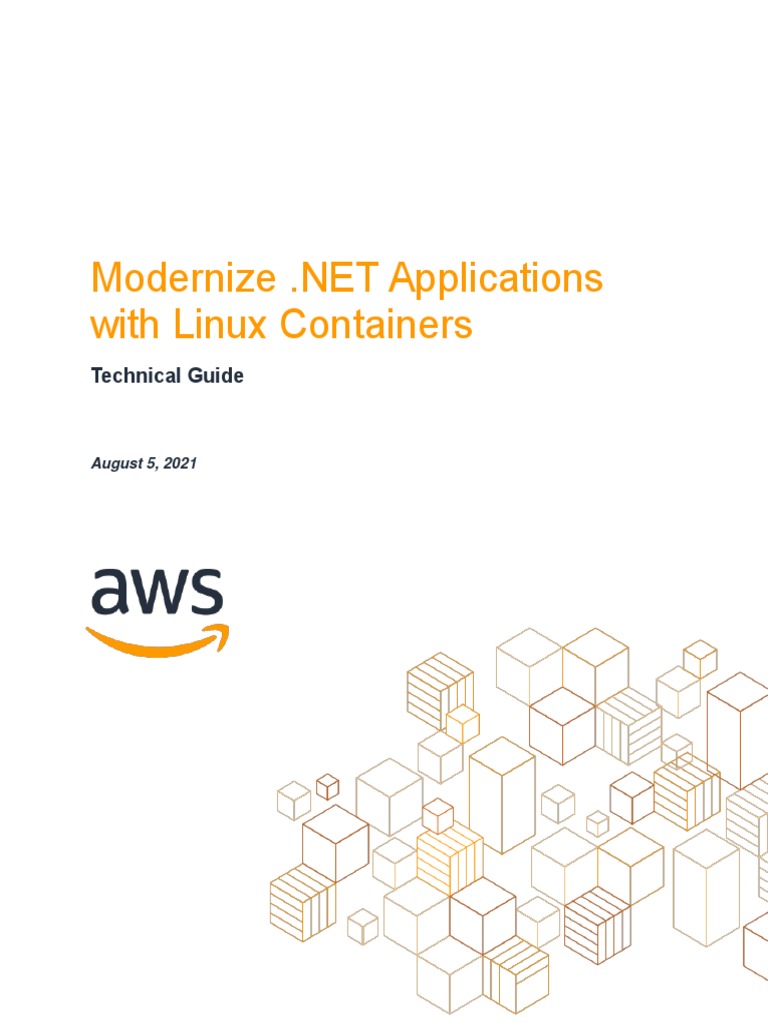Modernize Apps With Linux Containers PDF Amazon  Services