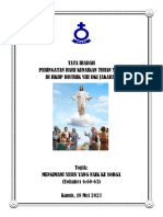 Ibadah Peringatan Hari Kenaikan Tuhan Yesus Tahun 2023 - Bhs Indonesia-2