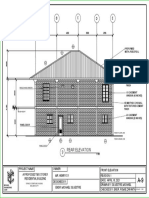 BSD - Plate 9-Rear Elevation