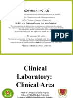2.2 Clinical Laboratory - Clinical Area
