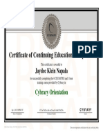 Cybrary Cert Cybrary Orientation