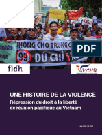 Une Histoire de La Violence. Répression Du Droit À La Liberté de Réunion Pacifique Au Vietnam