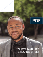 Sustainability Balance Sheet