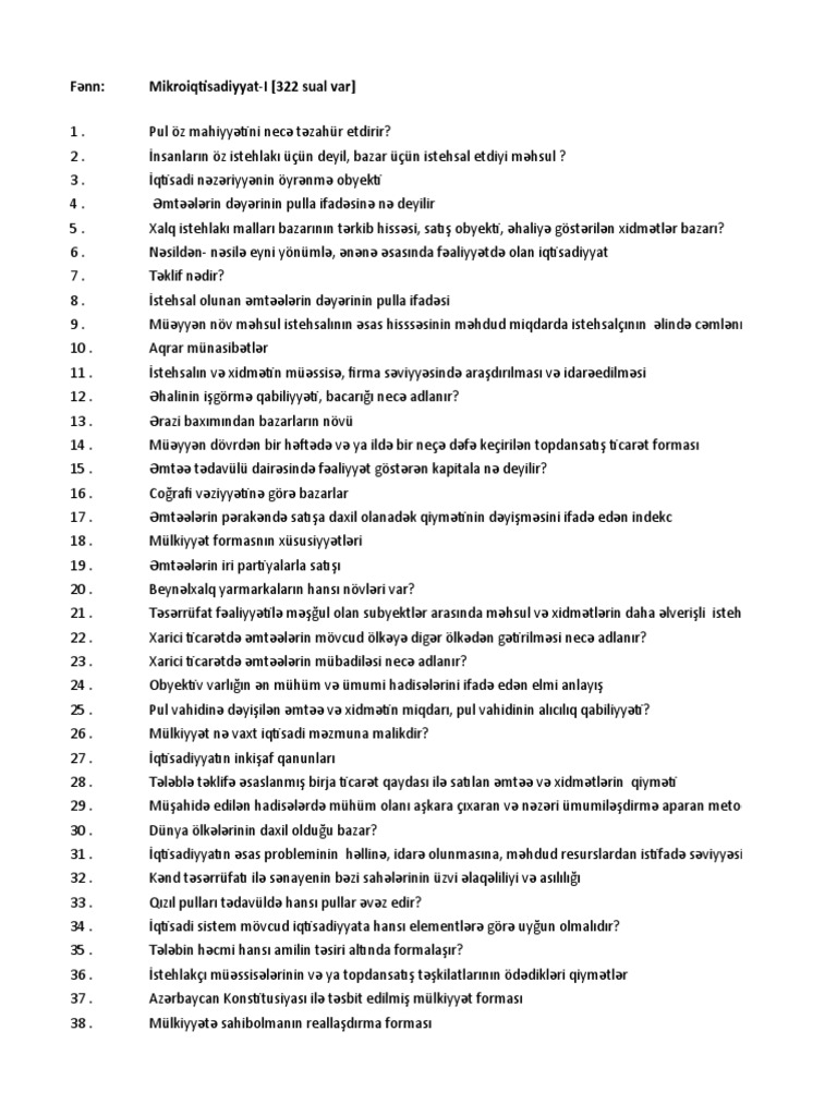 Suallar | PDF