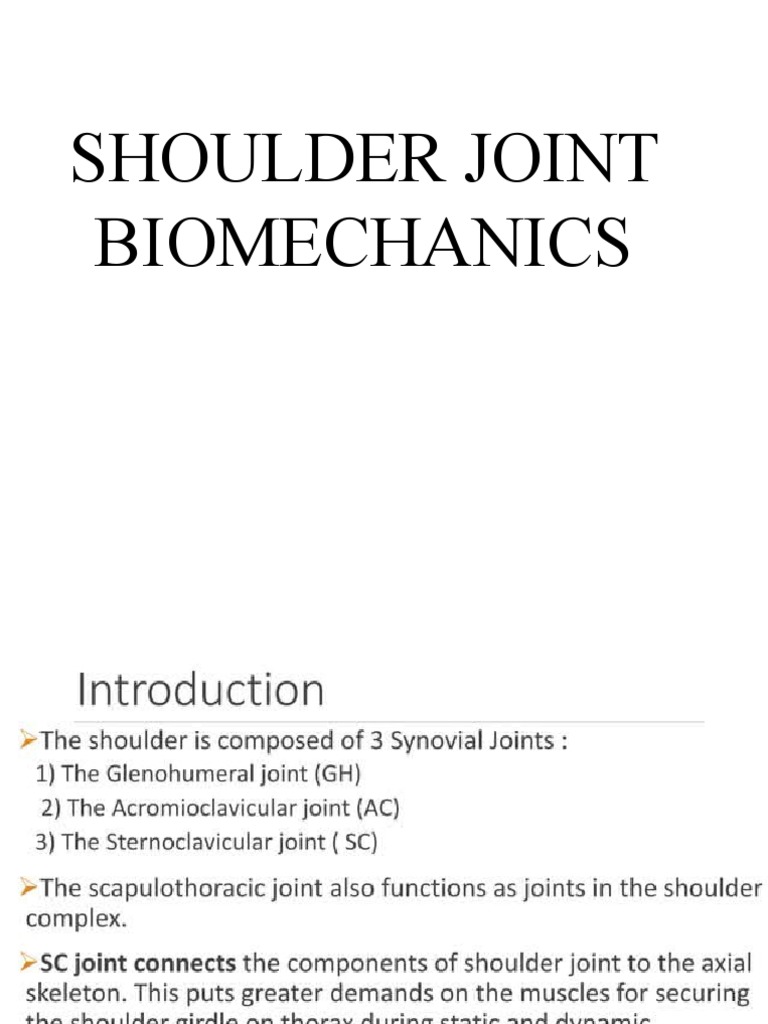 Shoulder | PDF