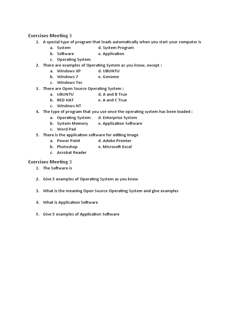 Understanding Operating Systems and Software | PDF