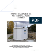 Informe Anual Del Aire en Castilla y Leon 2023