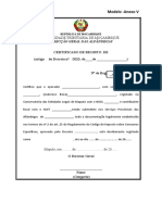 Modelo de Registo de Gasoleo