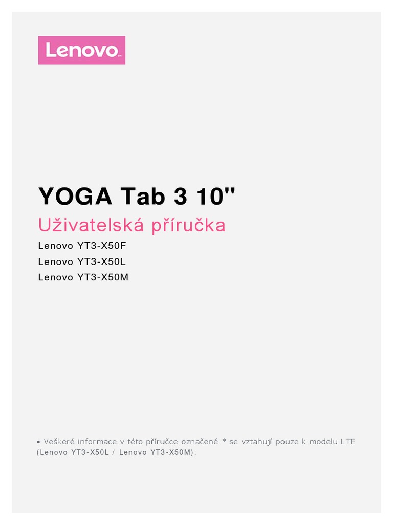 lenovo yoga tab 3 firmware