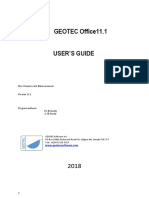 GEOTEC 11.1 Enhancements